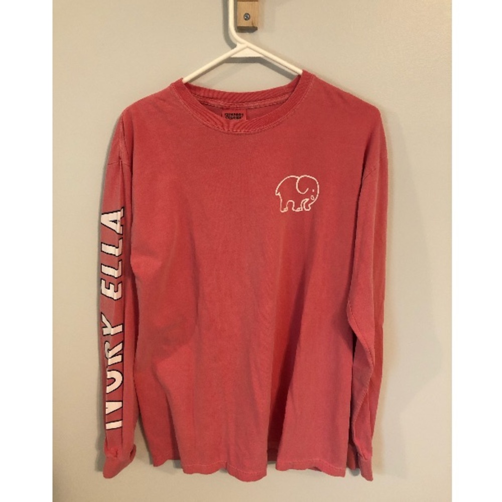 Ivory Ella Long Sleeve Shirt (Pink)